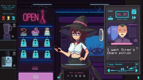 [冒险SLG/奇幻/动态] 兼职女巫 Part-Time Witch 官中步兵版 [750M]