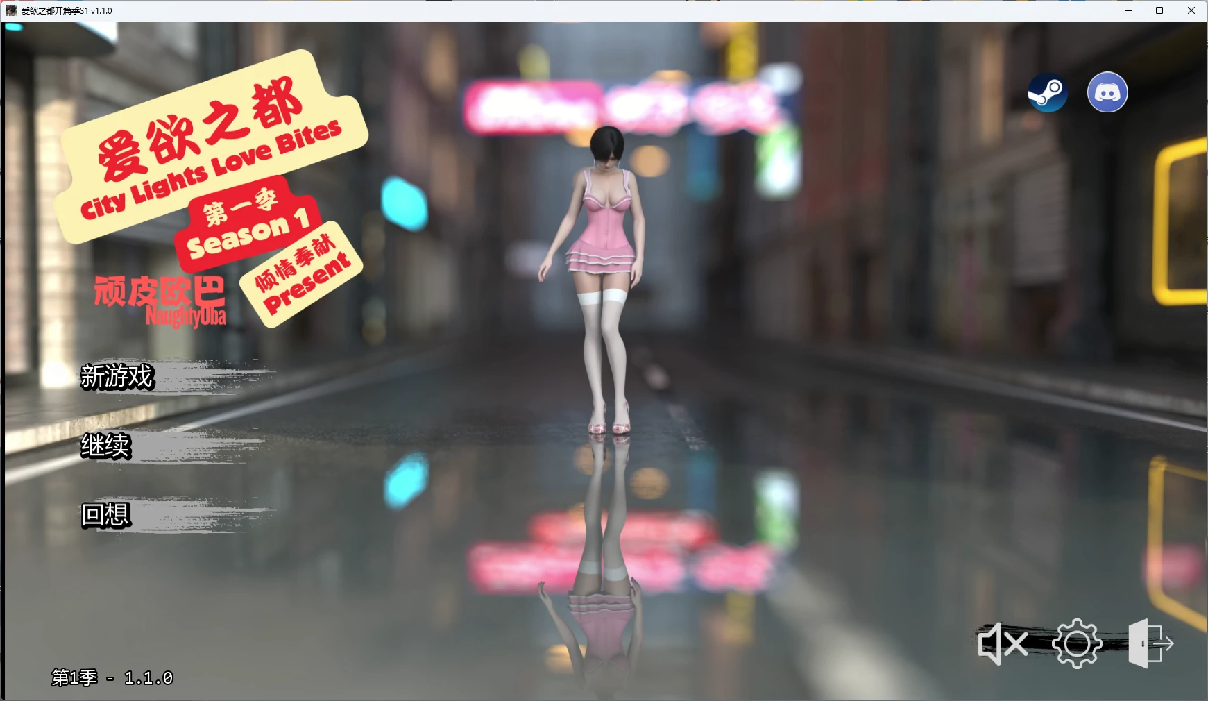 【亚洲SLG/AI汉化/沙盒】 爱欲之都开篇季S1 v1.1.0 AI汉化版【PC/10.7G/更新】