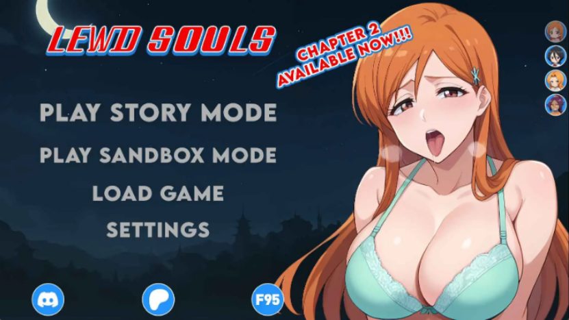 【PC/安卓/AI汉化/同人/SLG游戏/1.19G】Y荡灵魂 (Lewd Souls)  Ver2.6.5 AI汉化版+PC+安卓+同人SLG动态游戏+1.19G